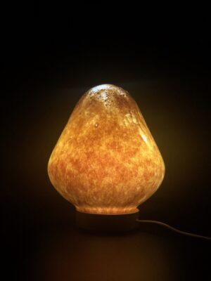 Strawberry Glass Lamp - Woodland Sunset