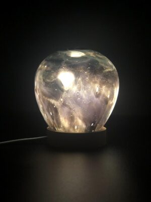 Milky Way Mist Glass Lamp